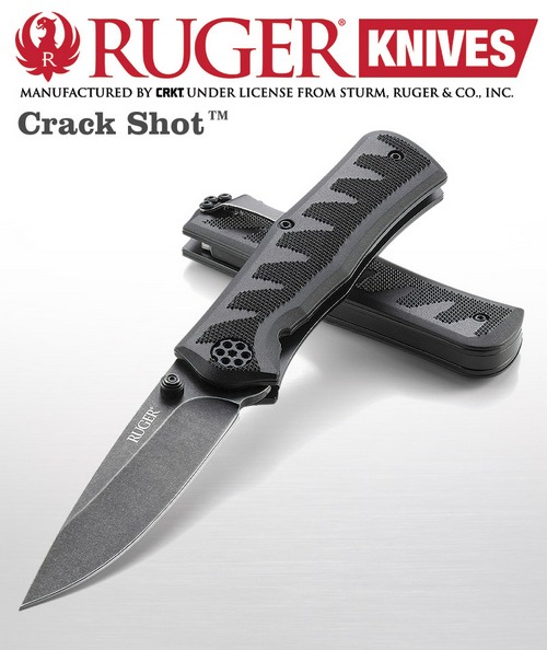 ruger crack-shot黑刃折刀-r1201k / r1202k